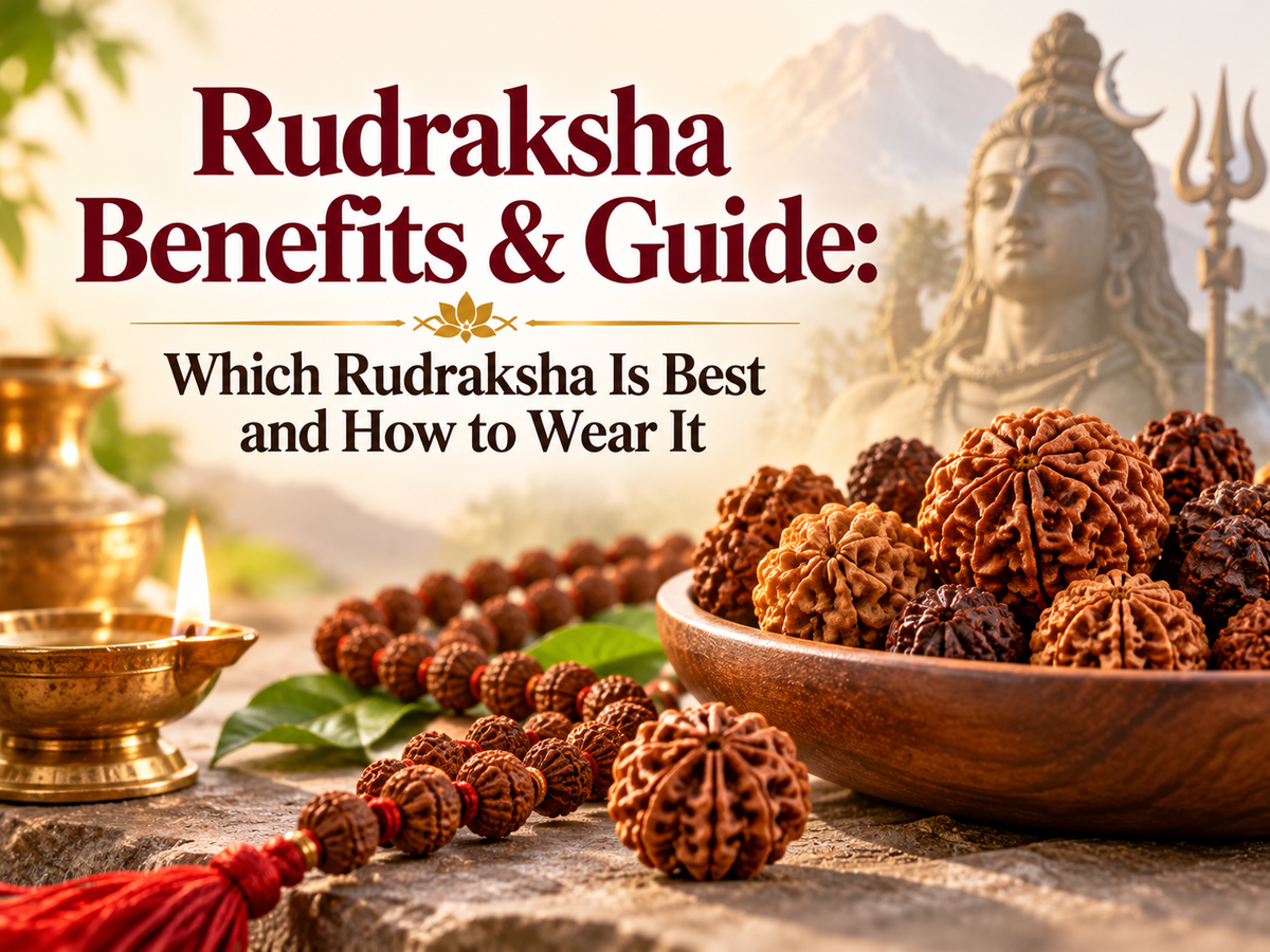 Rudraksha Benefits & Guide: Which Rudraksha Is Best and How to Wear It
