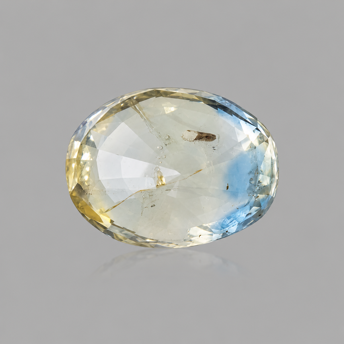 Natural Ceylon Bi-colour Sapphire 6.06 ct