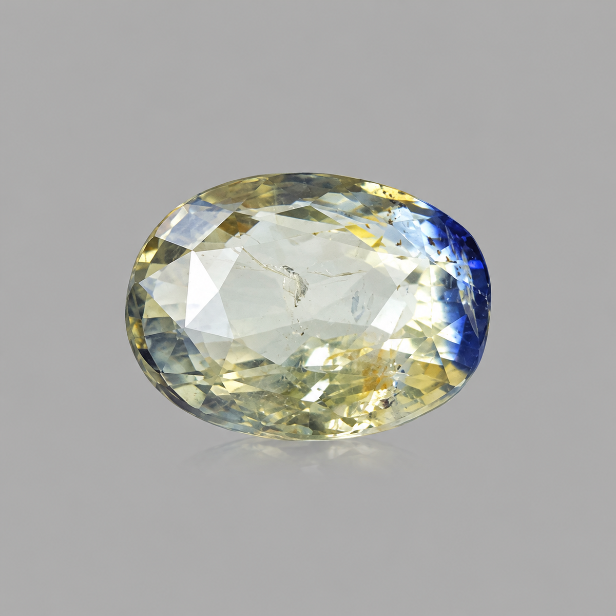 Natural Ceylon Bi-colour Sapphire 6.06 ct