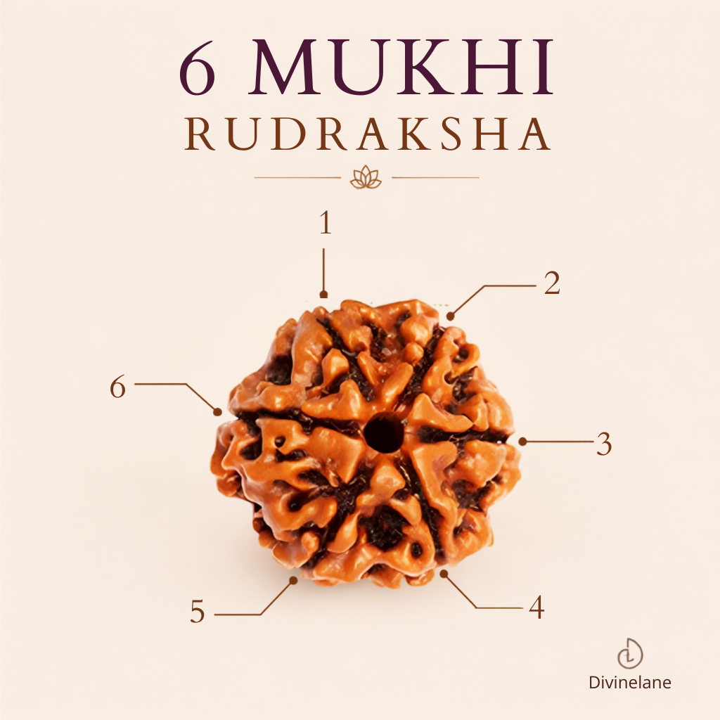 6 Mukhi Rudraksha (Nepali)