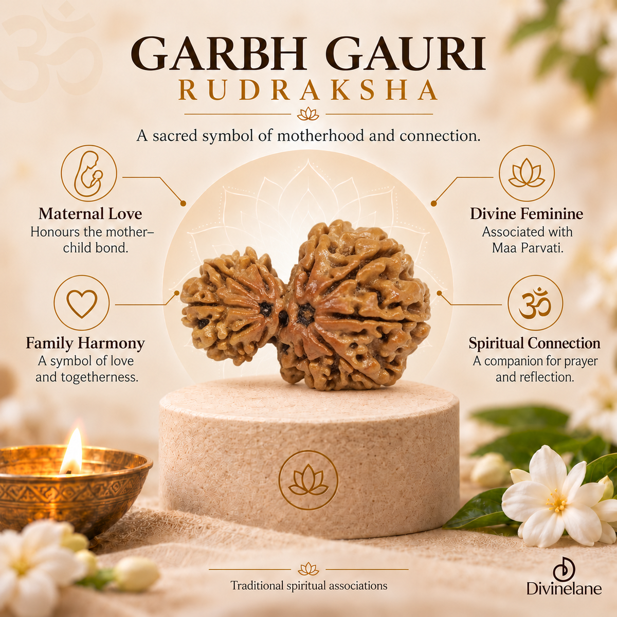 Garbh Gauri Rudraksha